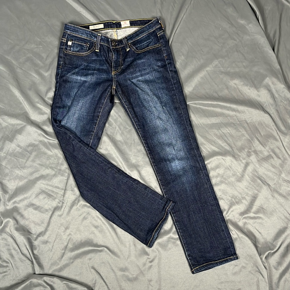 AG Adriano Goldschmied Stevie Slim-Straight Jeans | Size 27R